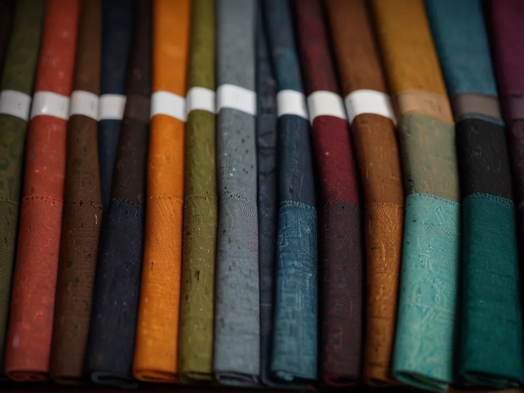 Stof en kleur selectie voor tassen